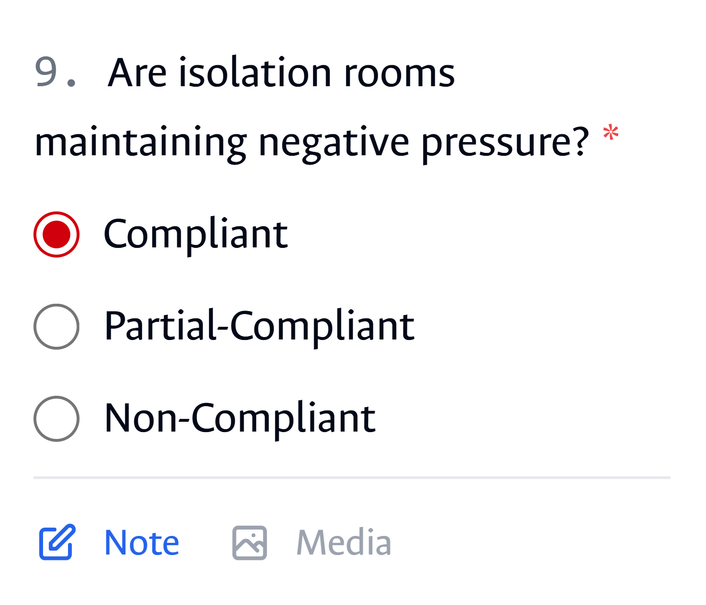 Primary Forms Interface